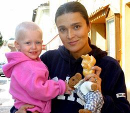 Mahulena Bočanová s dcerou