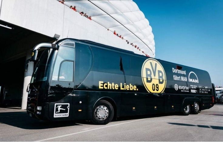 Týmový autobus Dortmundu