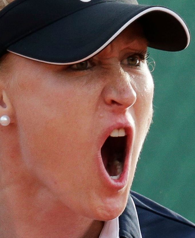 Britka Elena Baltachaová na tenisovém French Open 2013.