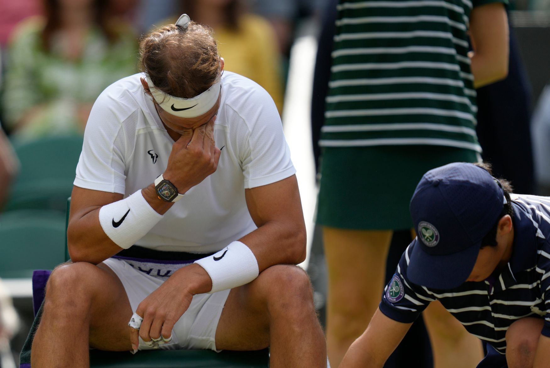 Wimbledon 2022, čtvrtfinále (Rafael Nadal)