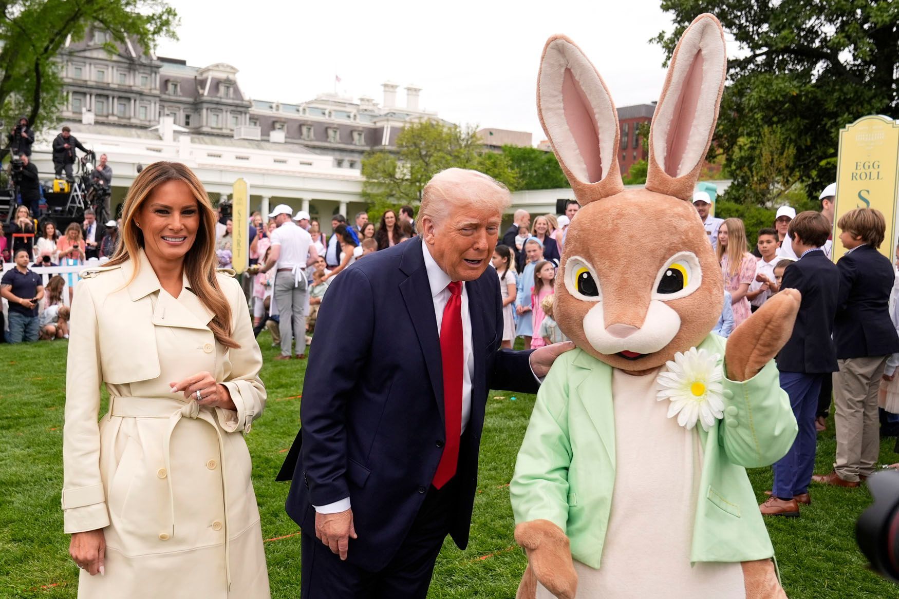 Trump, Melania,  Easter Egg Roll