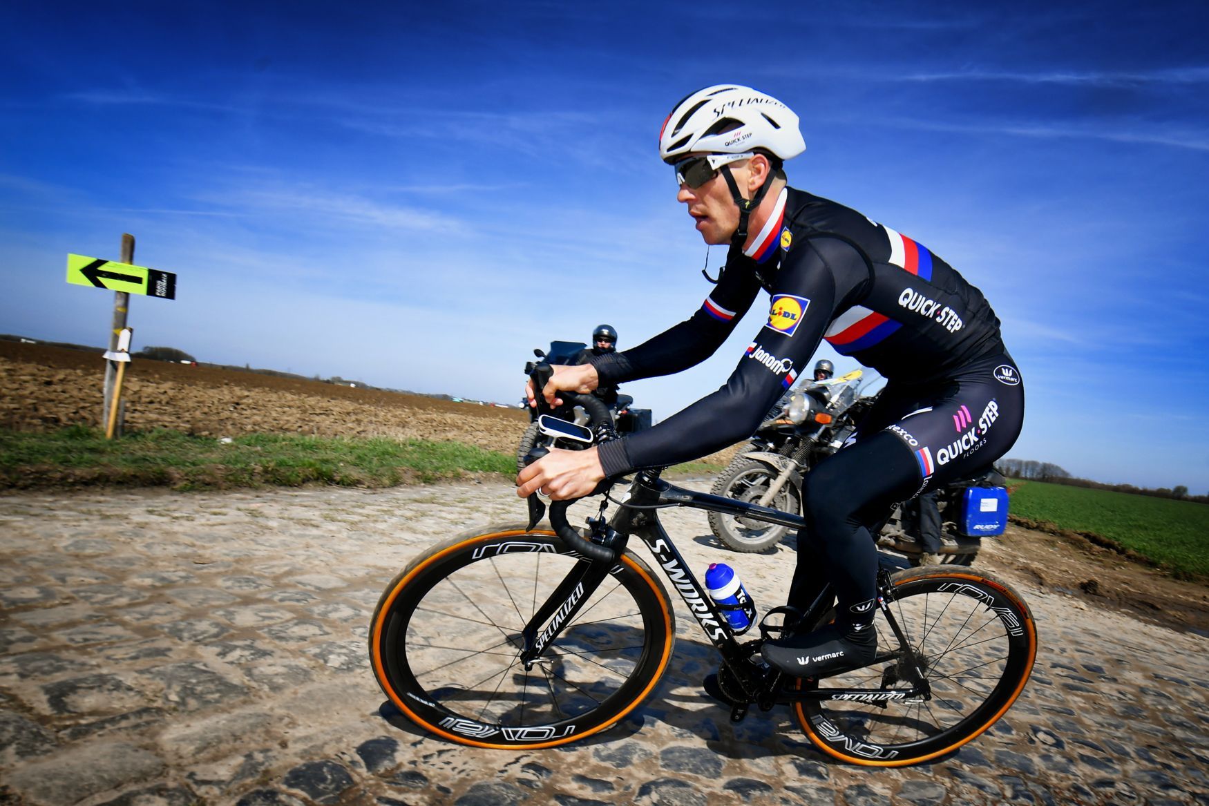 Zdeněk Štybar na Paříž - Roubaix 2018