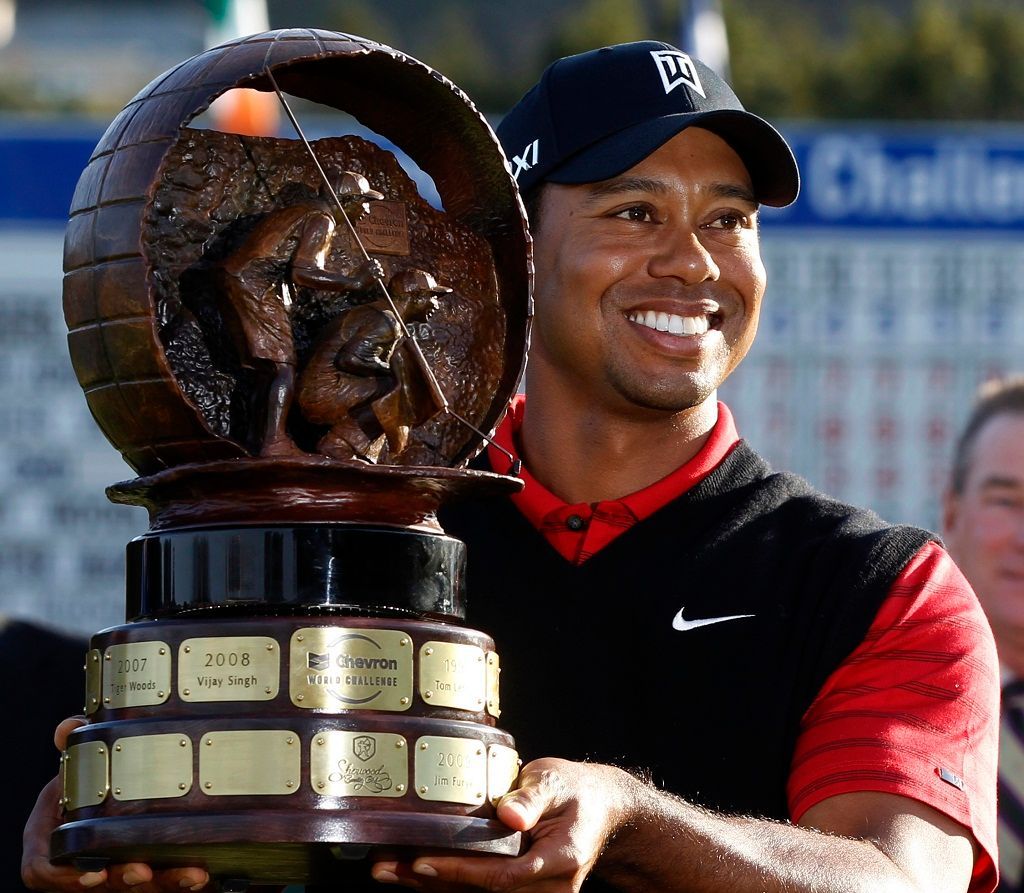 Tiger Woods - trofej Thousand Oaks