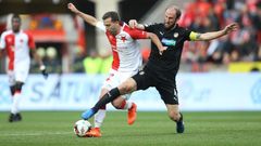 EPL, Slavia-Plzeň: Josef Hušbauer - Roman Hubník
