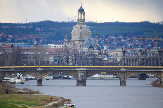 Saská metropole Drážďany dnes.