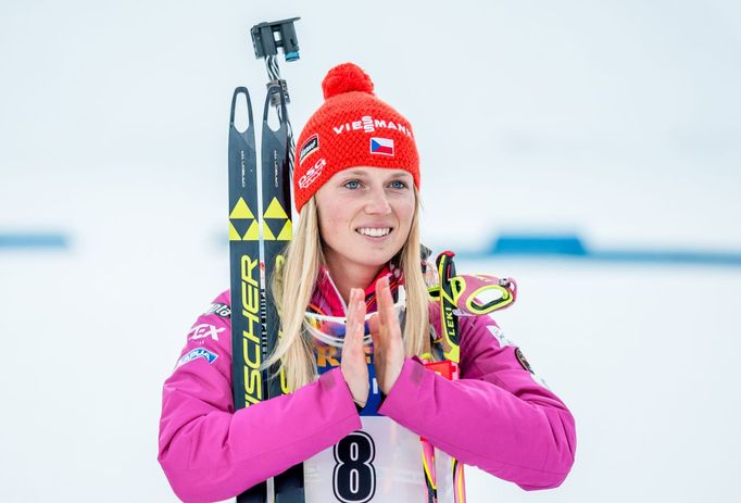 SP Pokljuka, stíhačka Ž: Eva Puskarčíková