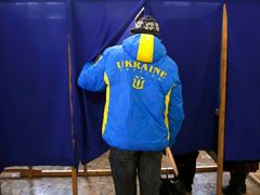 Hlasování v krymském Sevastopolu.