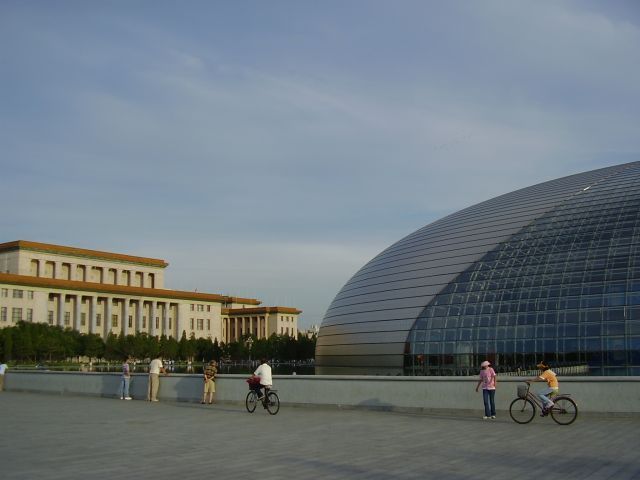 Čína Peking olympiáda architektura galerie 2