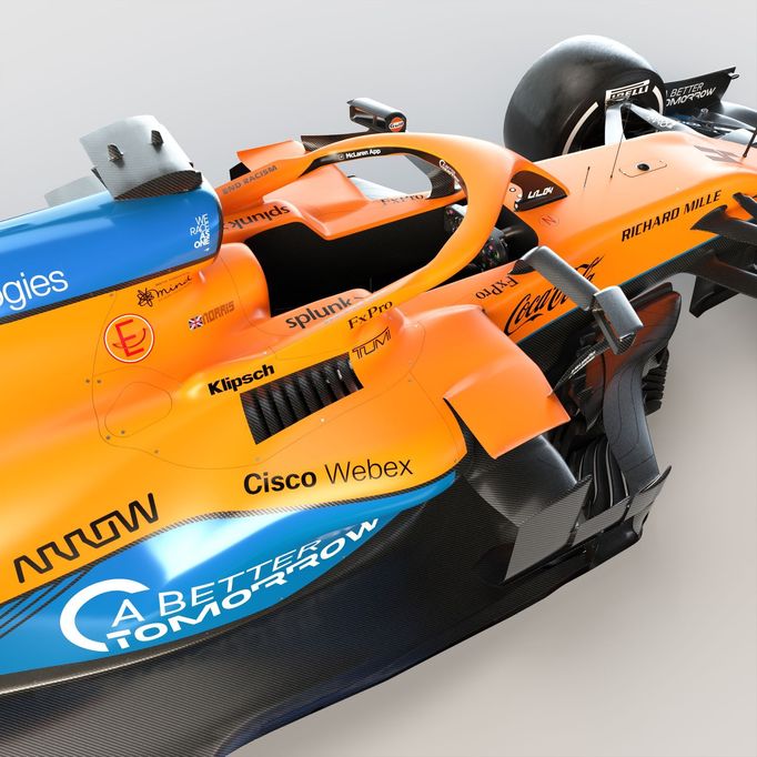 McLaren MCL35M pro sezonu 2021