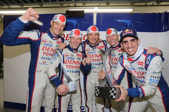 WEC 2014:  Alex Wurz, Anthony Davidson, Stéphane Sarrazin, Mike Conway a Sébastien Buemi - Toyota