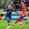 fotbal, kvalifikace ME 2020, Slovensko - Wales, Albert Rusnák střílí na branku