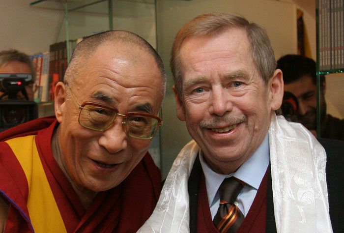 Havel a Dalajláma
