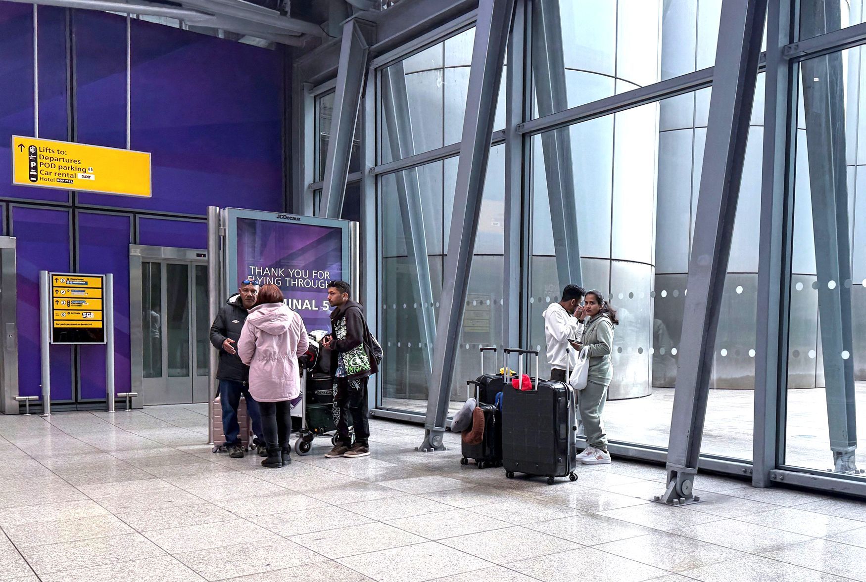 Heathrow. Londýn, letiště, kolaps