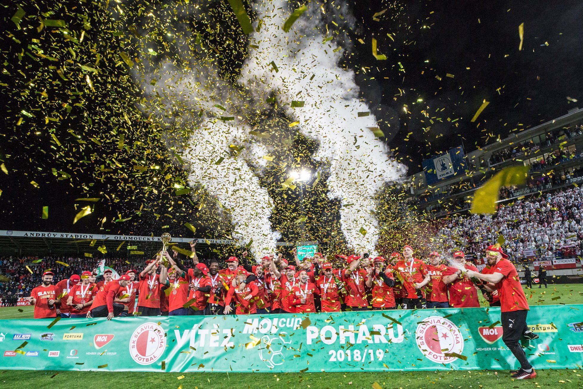 Finále MOL Cupu 2019 Baník vs. Slavia