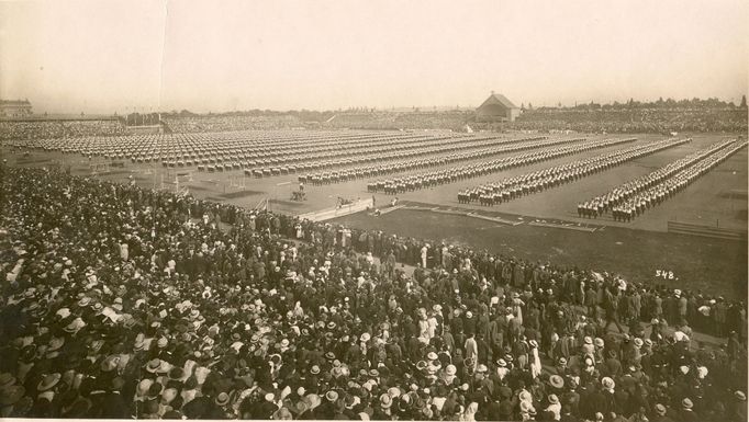 Všesokolský slet. Rok 1920