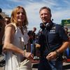 F1, VC USA 2023: Geri Hornerová (Halliwellová) a Christian Horner