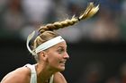 Čtyři tisíce za trénink s Kvitovou. Britský tenista získal na Wimbledonu práci snů