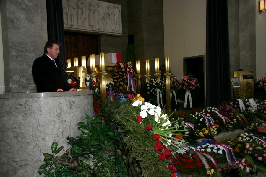 Pohřeb vojáka Štěrby