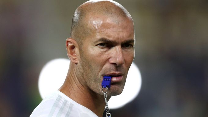 Zinedine Zidane, trenér Realu Madrid