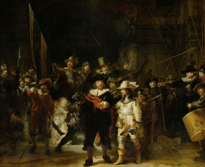 Rembrandt van Rijn: Noční hlídka, 1642