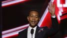 John Legend accepts the award for top radio song for &quot;All of Me&quot; at the 2015 Billboard Music Awards in Las Vegas