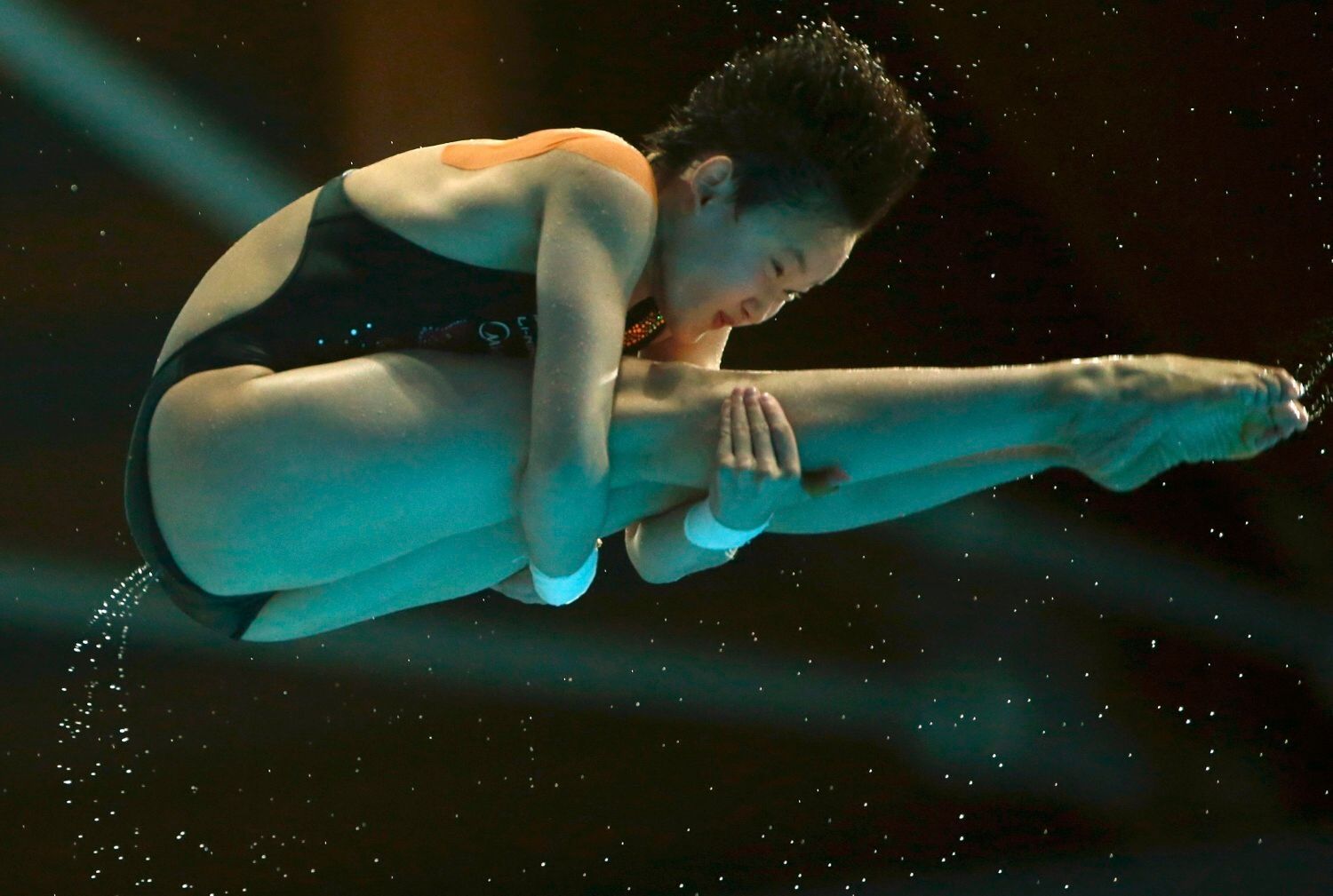MS v plavání 2015: skoky do vody - Julia Timošinová, Rusko