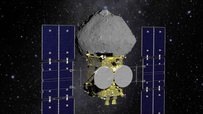 Japonci vyslali sondu Hayabusa-2 na asteroid Ryugu. Jeho povrch budou zkoumat robotické rovery