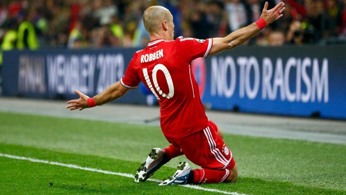 Arjen Robben rozhodl finále Ligy mistrů.