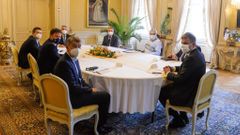 Schůzka nejvyšších ústavních činitelů Lány Zeman
