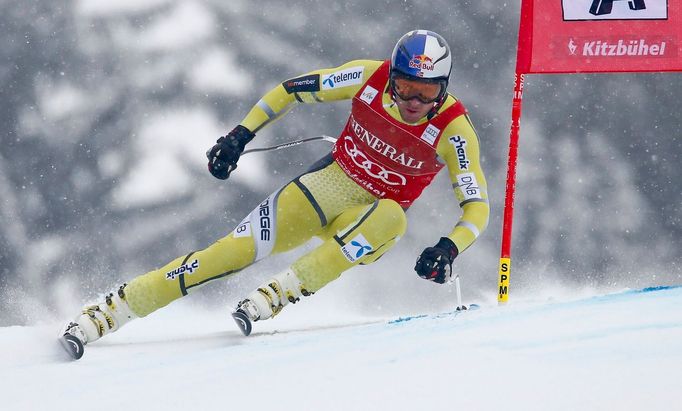 SP v super G, Kitzbühel: Aksel Lund Svindal