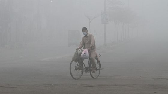 Pákistán, Multán, smog, toxický smog, znečištěné ovzduší