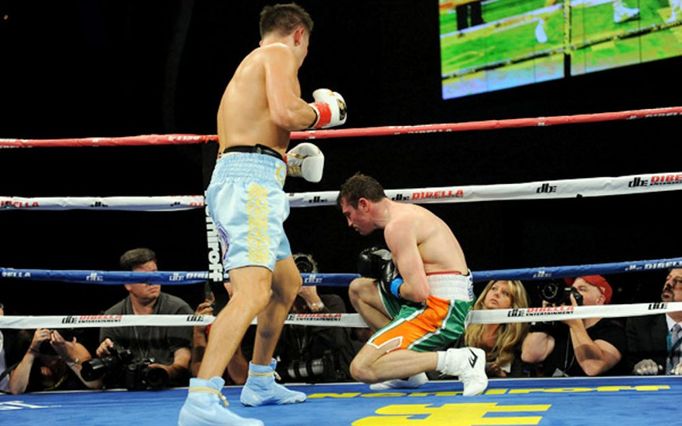 boxerské knockouty roku 2013 (Gennadij Golovkin vs. Matthew Macklin)