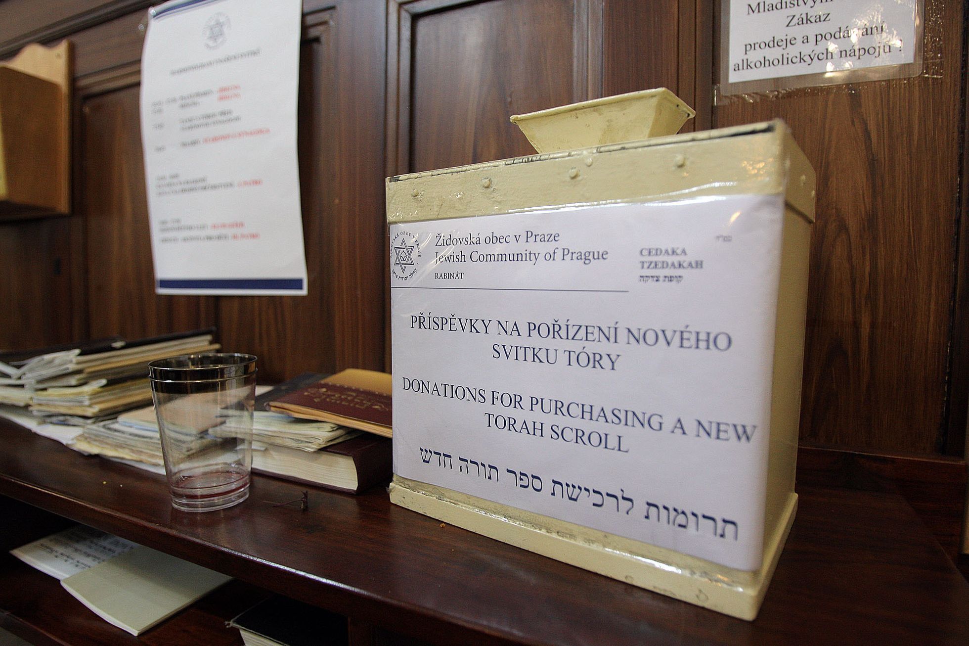 Nové tóry pro Staronovou synagogu v Praze