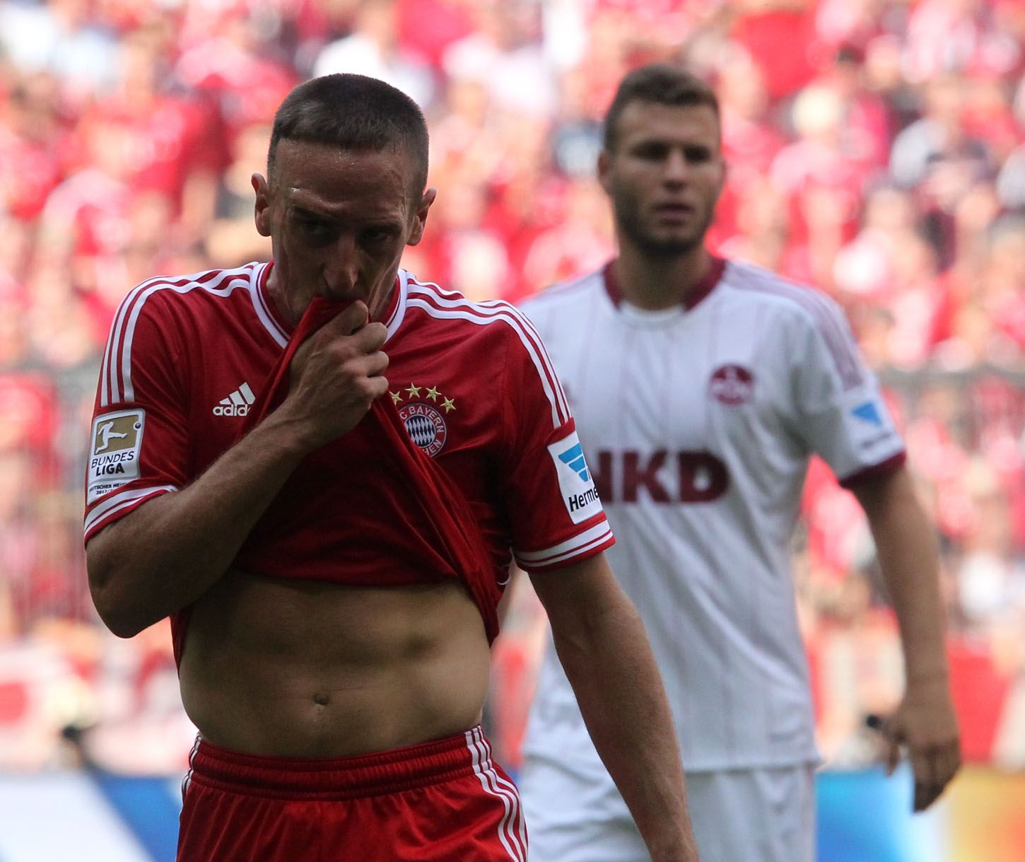 Bundesliga, Bayern Mnichov - 1. FC Norimberk (Franck Ribéry)