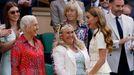 Martina Navrátilová a princezna Kate na finále Wimbledonu 2025
