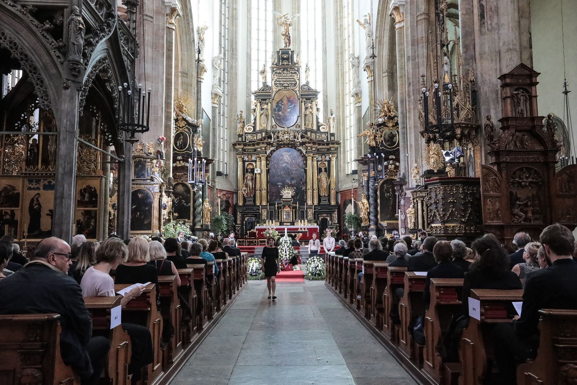 Pohřeb spisovatel Jiří Stránský