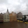 Centrum Prahy - Vltava - pondělí - povodně