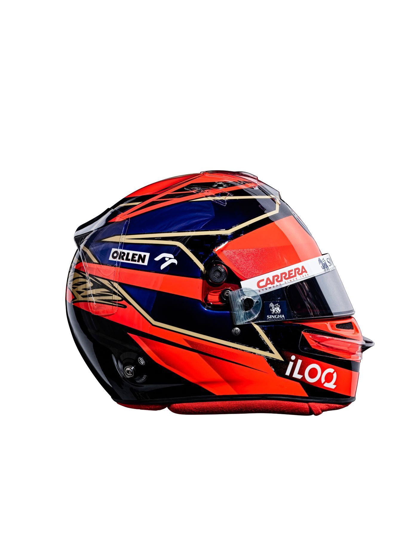Helmy pilotů F1 2021: Kimi Räikkönen