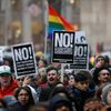 Protesty proti Trumpovi v Chicagu, leden 2017
