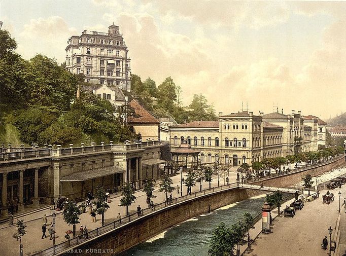 Česko a Slovensko na historických fotochromových snímcích, pořízených kolem roku 1900