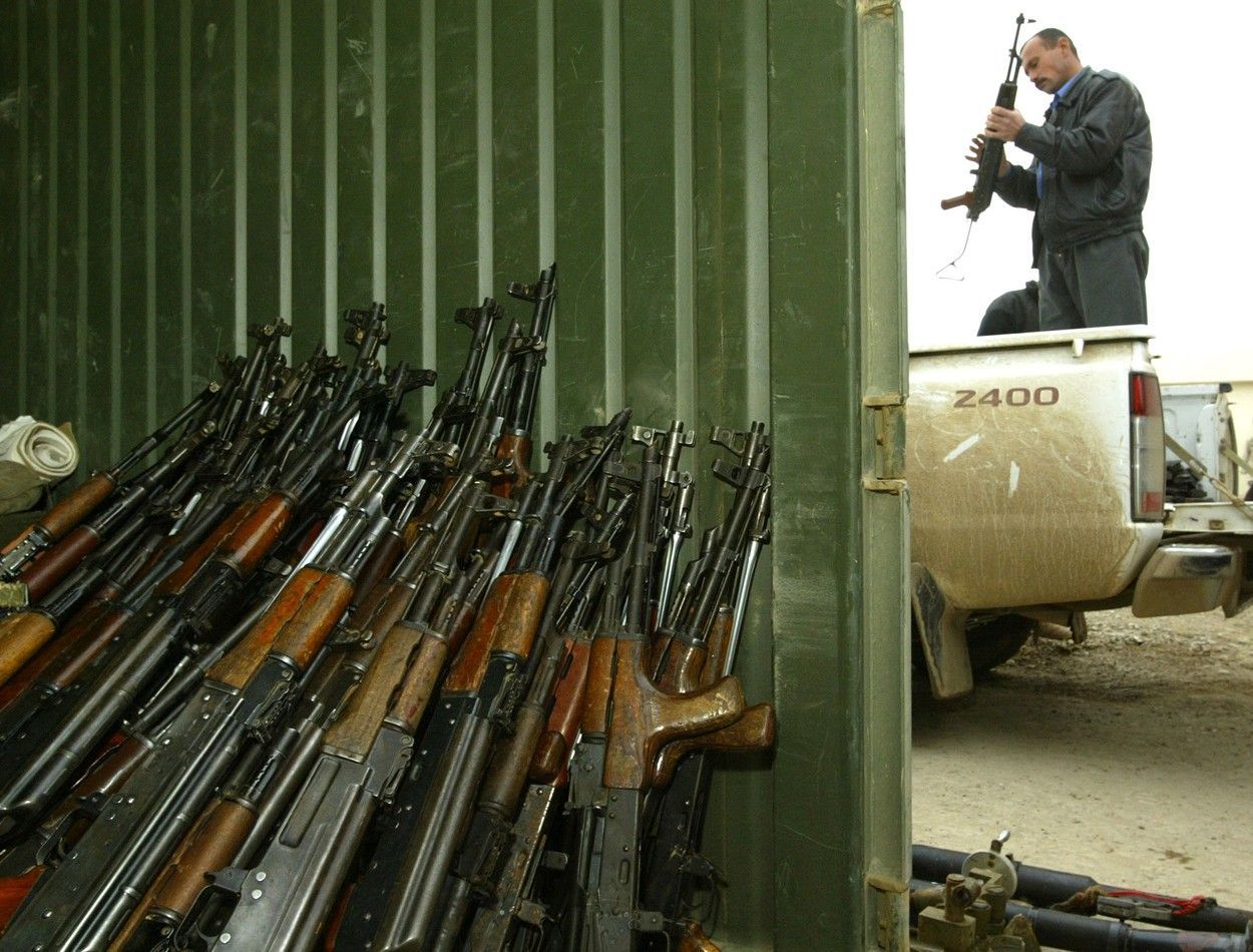 Jednorázové užití / Fotogalerie / 100. Let od vynálezce legendární útočné pušky AK-47 Michaila Kalašnikova / Profimedia