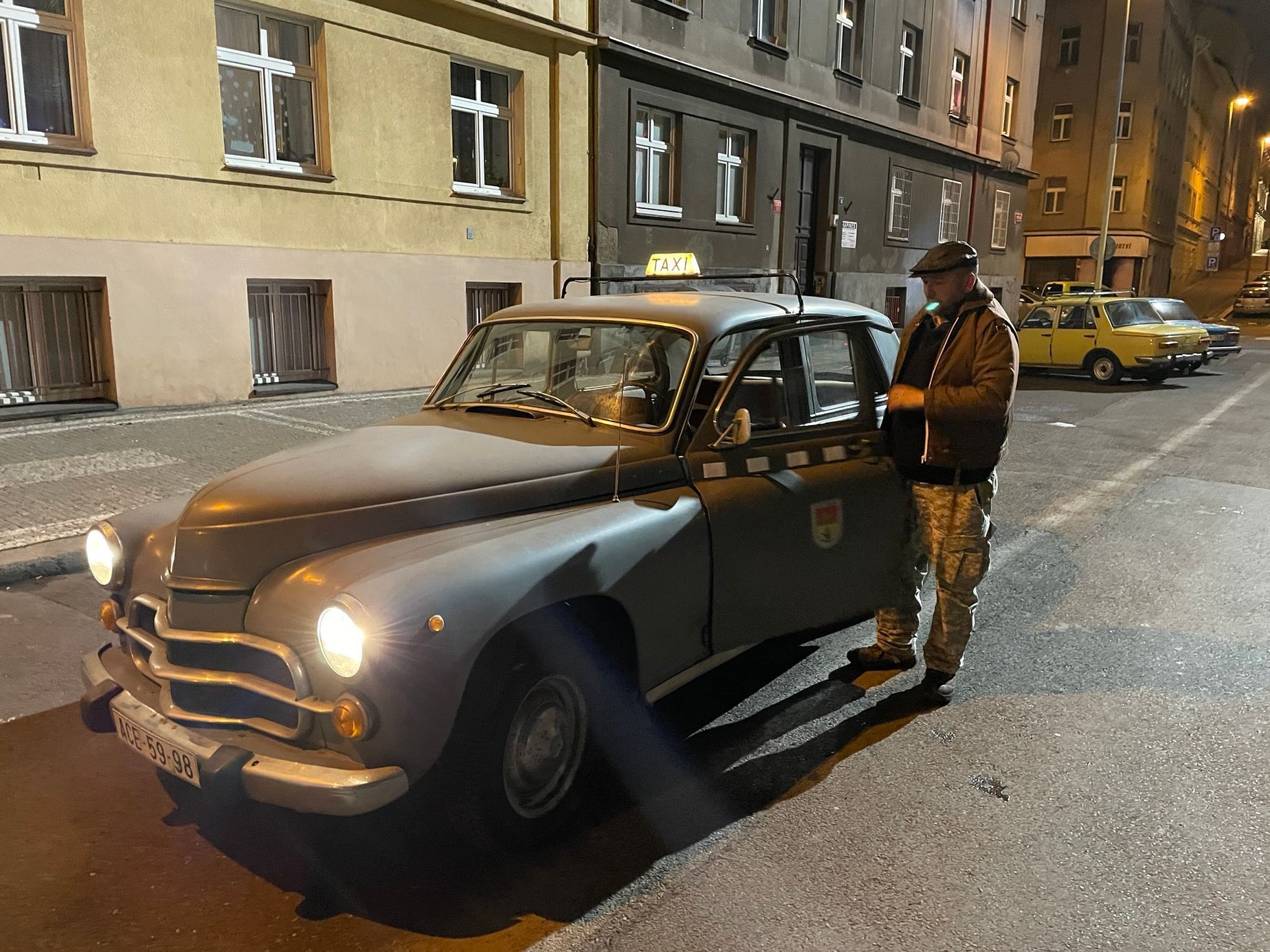 auta ze seriálu Volha