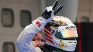 Hamilton mohl slavit druhou pole position v letošní sezoně. Ze dvou kvalifikací je to stoprocentní úspěšnost.