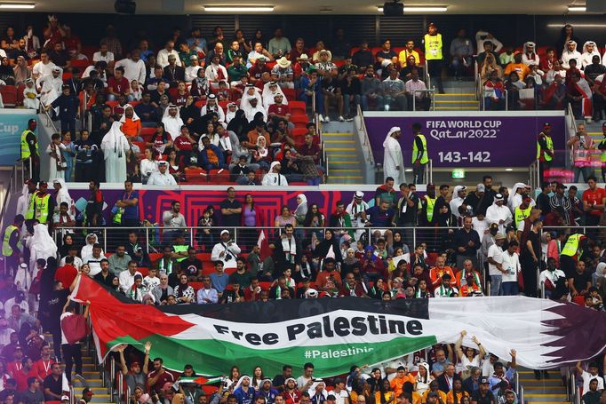 Fanouškovská podpora Palestiny