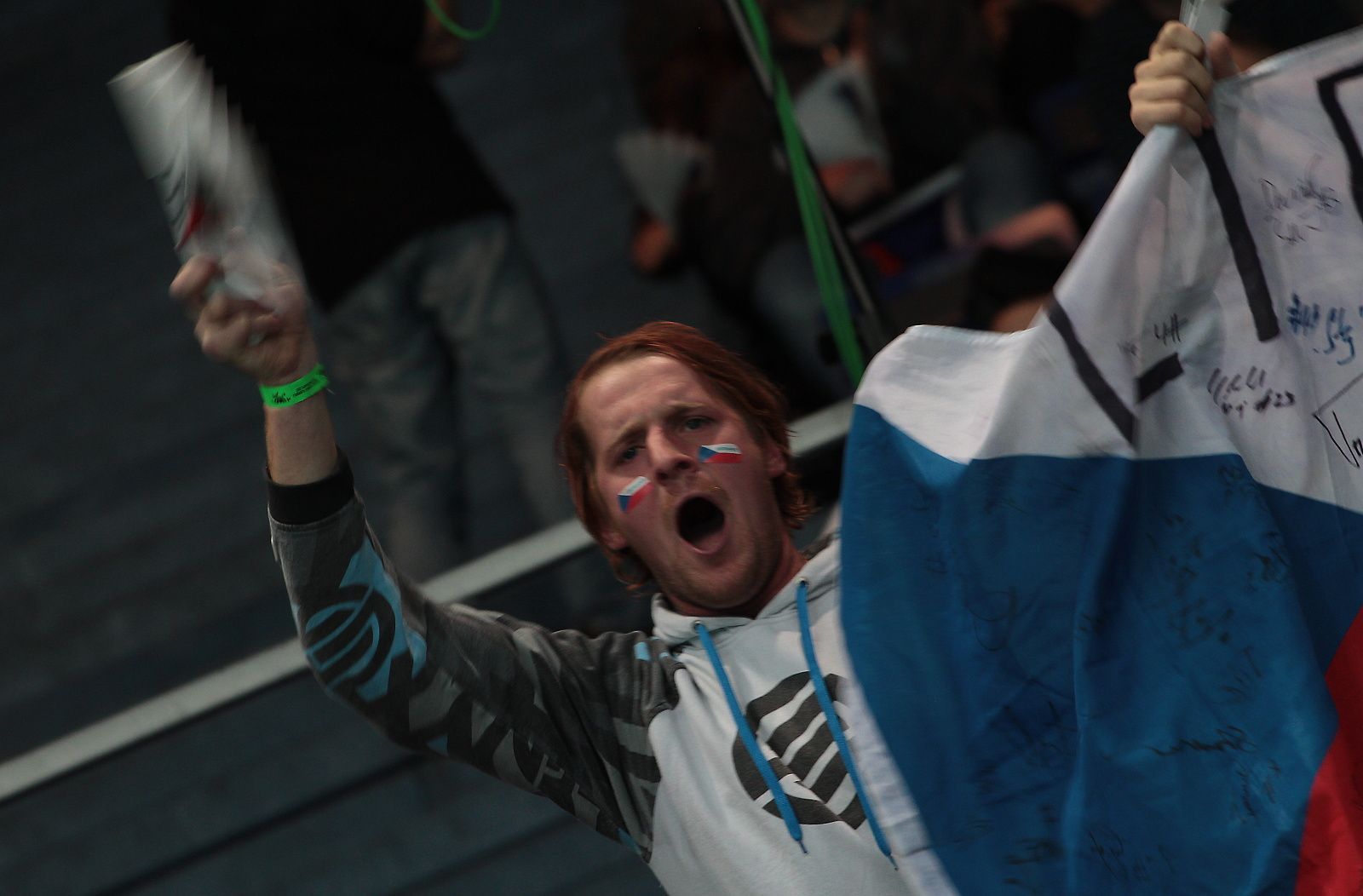 MS ve florbale žen (Česko - Polsko, čtvrtfinále, Ostrava)