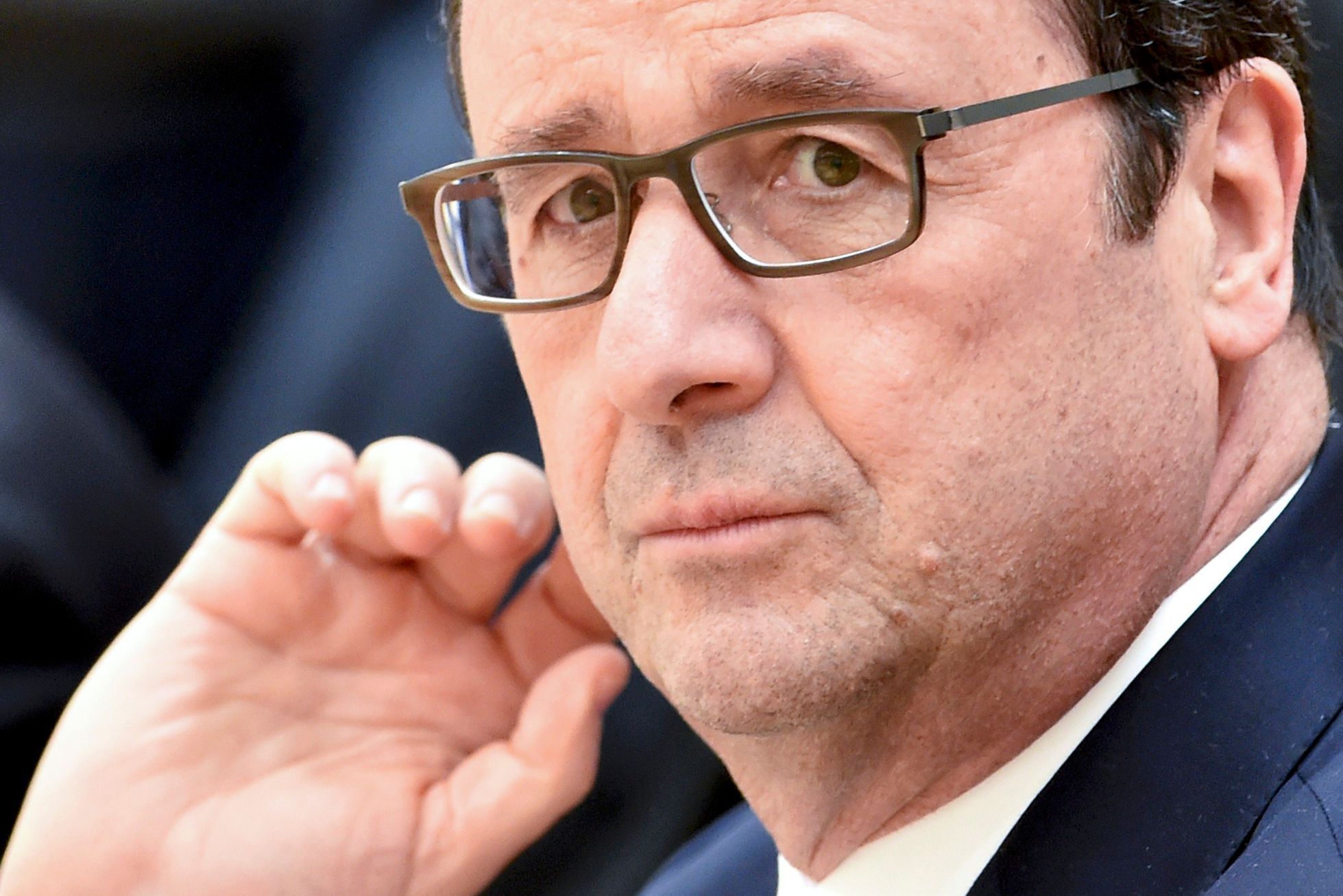 Hollande na jednání v Minsku