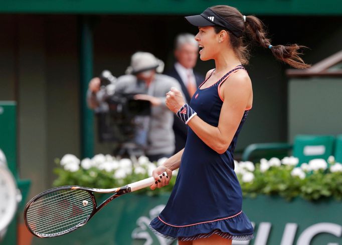 Srbská tenistka Ana Ivanovičová na French Open 2013