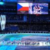 Slavnostní zahájení ZOH 2022 v Pekingu - slavnostní nástup: Česko