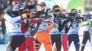 Biatlon, SP NMNM, smíšené dvojice: střelba vstoje