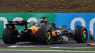 Havárie Oscara Piastriho v McLarenu během sprintu v rámci VC Brazílie F1 2025